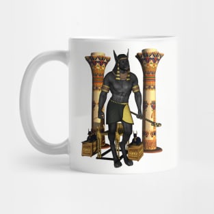 Anubis the egyptian god Mug